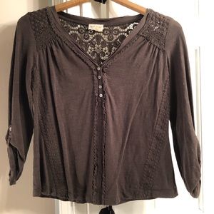 Anthropologie casual cotton shirt